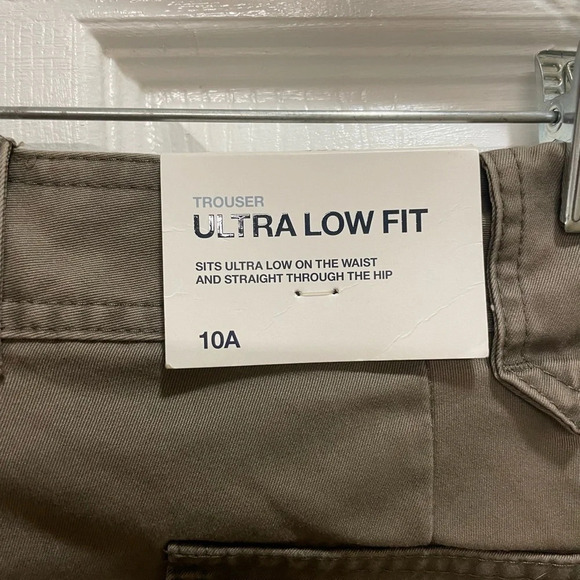 Gap Ultra Low Fit Trousers Ankle Length Women’s Size 10 90s Y2K NWT - Picture 5 of 10